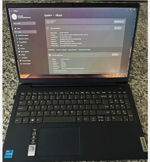 Used Lenovo Ideapad